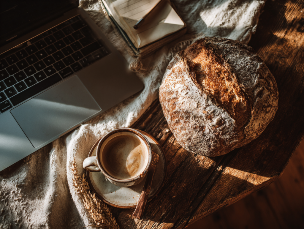 making money online from home with a blog and digital products