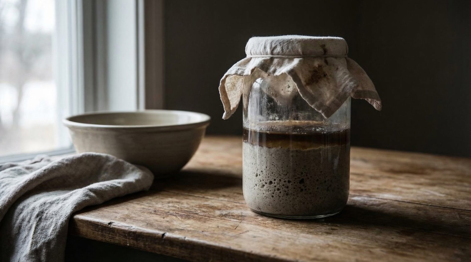 revive sourdough starter